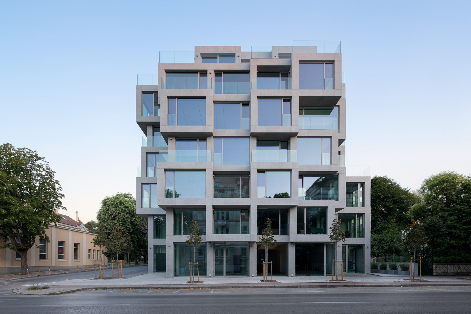 KB57 is a building whose architecture is directly connected to the rhythm of central Varna